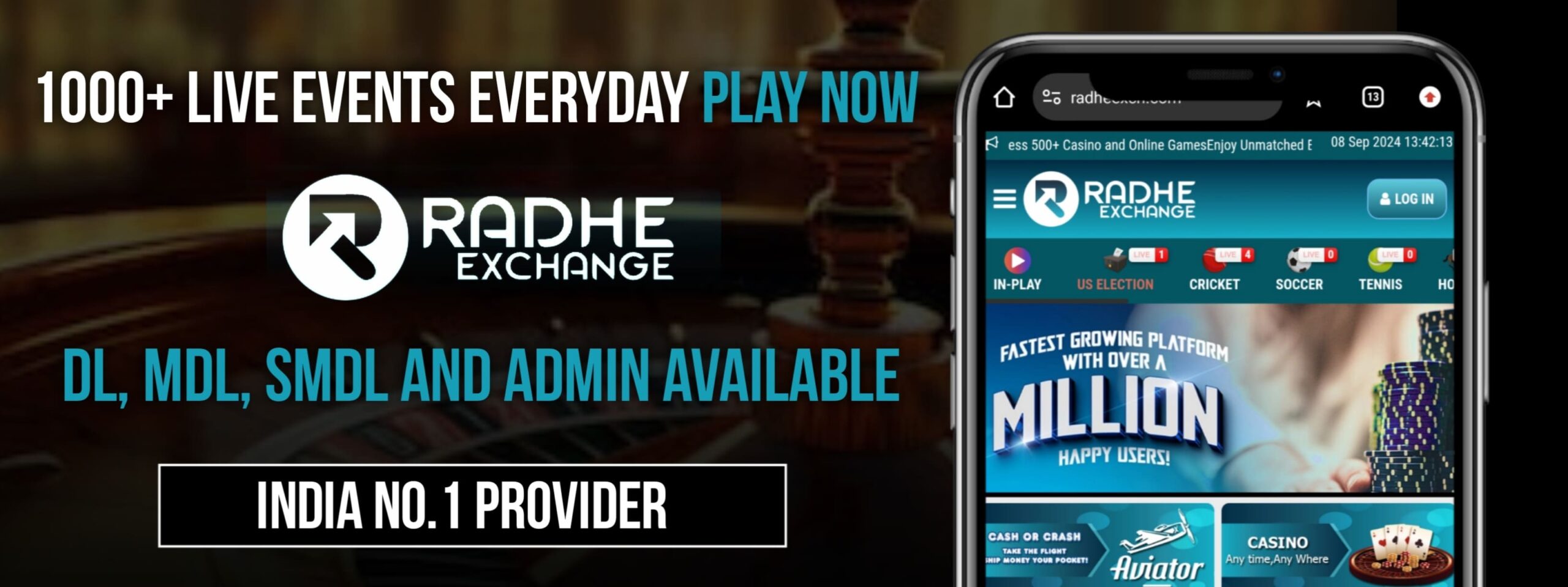 Master Panel 13 Radhe Exchange DL MDL SMDL Admin Available scaled